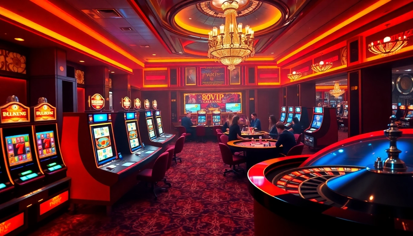 Experience the thrill of gaming with 68VIP's luxurious online casino ambience.